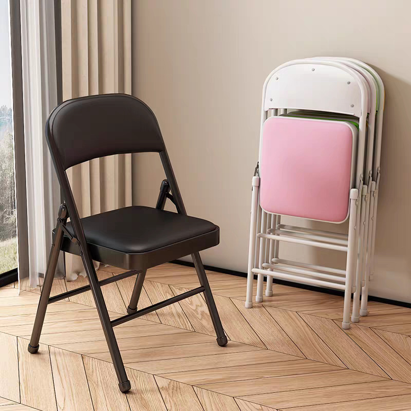 Household Folding Chair, Office Meeting Chair, Installation-Free Computer Chair, Simple Study Chair, Foldable and Easy to Store, Home Dining Chair
