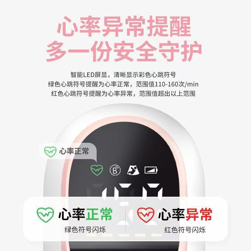 Haishi Hainuo Medical Fetal Heart Rate Monitor for Pregnant Women Monitoring Monitor Fetal Movement Baby Home Doppler Monitor