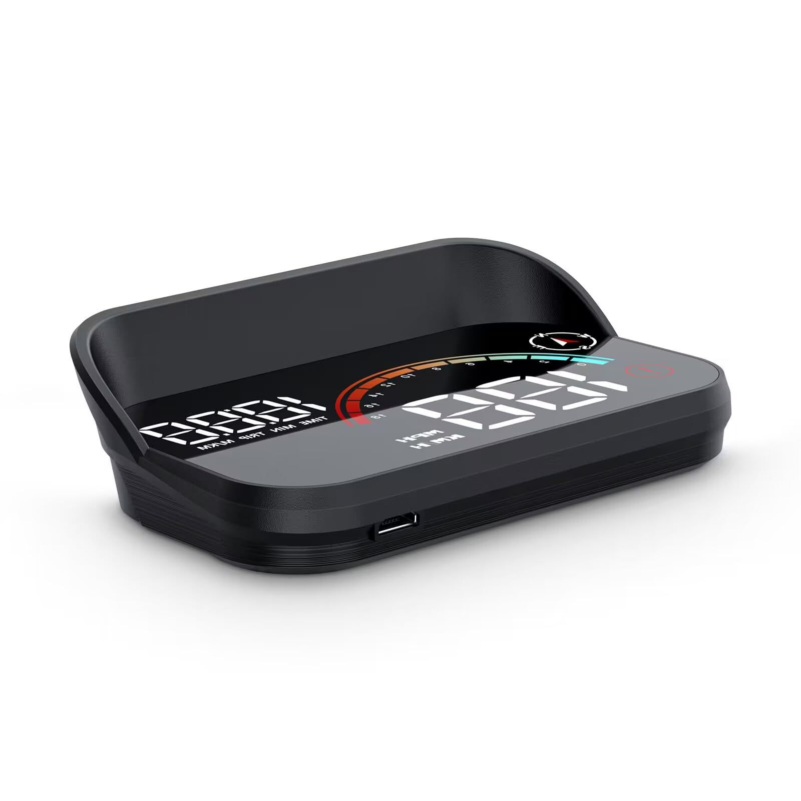 Car Hud Head-Up Display Hd Car Gps Speedometer Cross-Border Hot Selling Head-Up Display Supports Customization