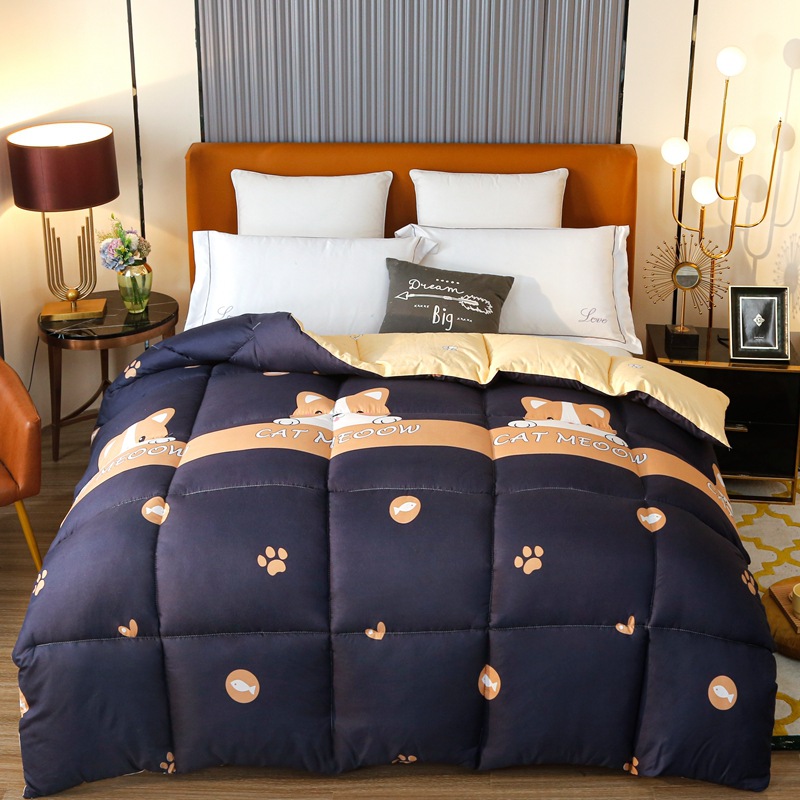 Nantong Home Textiles Quilt Winter Quilt Quilt Home Quilt Core Air Conditioning Quilt Student Four Seasons Neutral Spring and Autumn Quilt Thickened and Warm