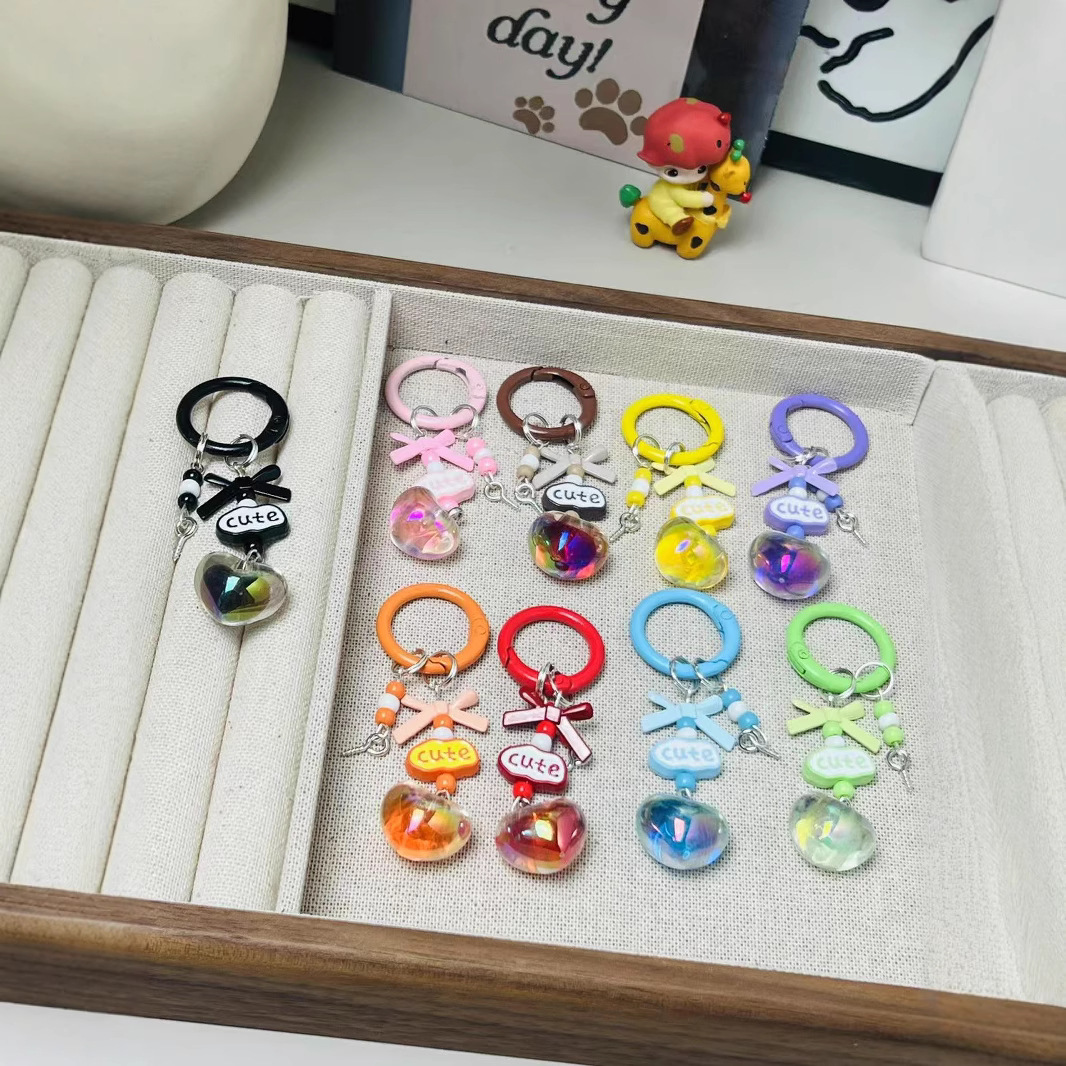 Простой ручной DIY помпон буква слепая коробка милый шарм подвеска бижутерия брелок телефонная цепочка декор для сумки