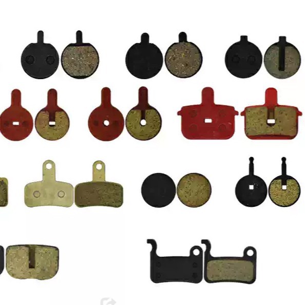 Mountain Bike Disc Brake Pads, Brake Pads, Brake Pads, Resin Semi-Metallic Caliper Friction Pads