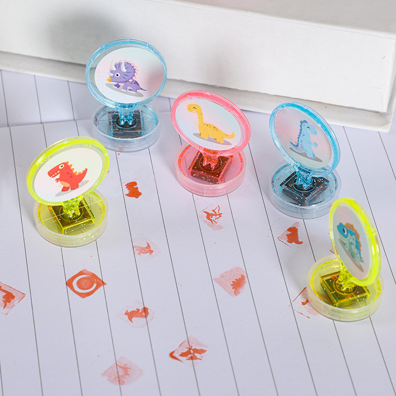 Mini dinosaur small seal Children DIY fun seal toy cartoon animal kindergarten prize gift gift