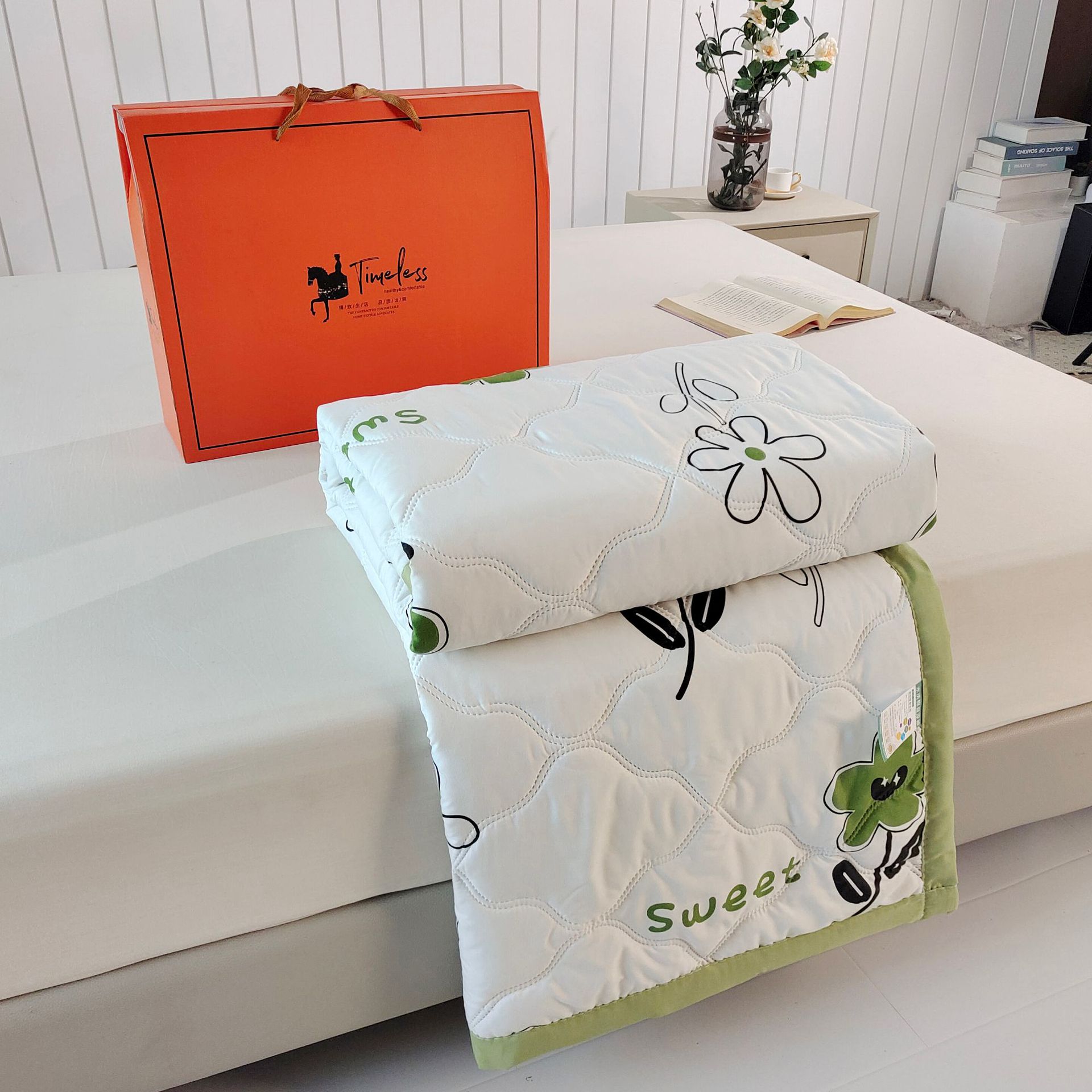 Gift Summer Quilt Air-conditioning Quilt Washed Cotton Summer Cool Quilt Company Store Celebration Gift Summer Quilt Thin Quilt Quilt Core Printable logo