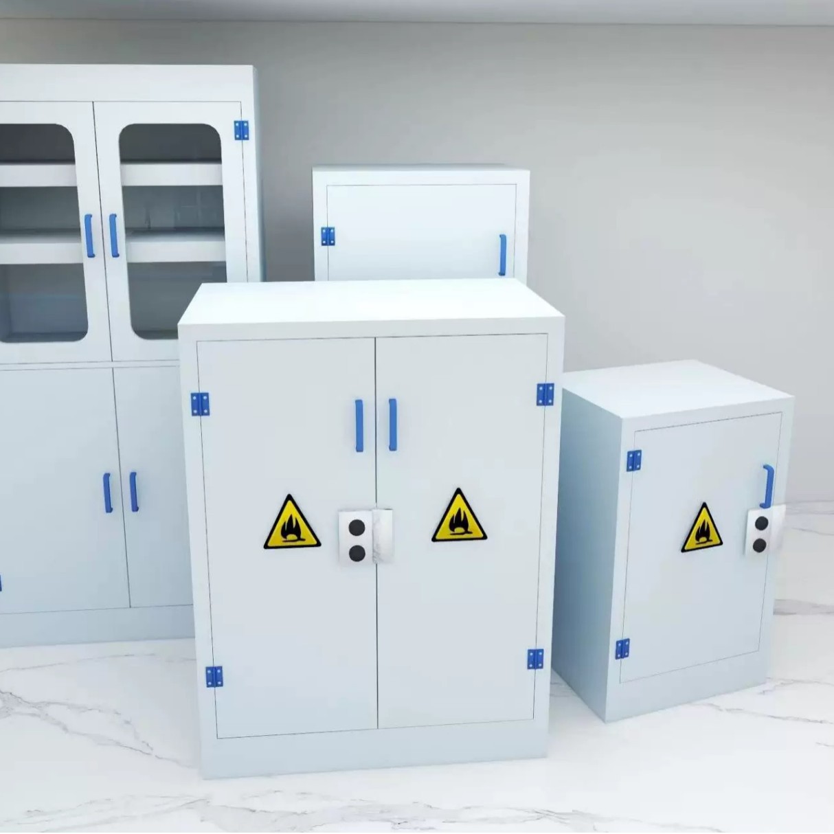 Laboratory Reagent Medicine Cabinet Glassware Cabinet Laboratory Instrument Sample Storage Cabinet All Steel Medicine Cabinet Customization