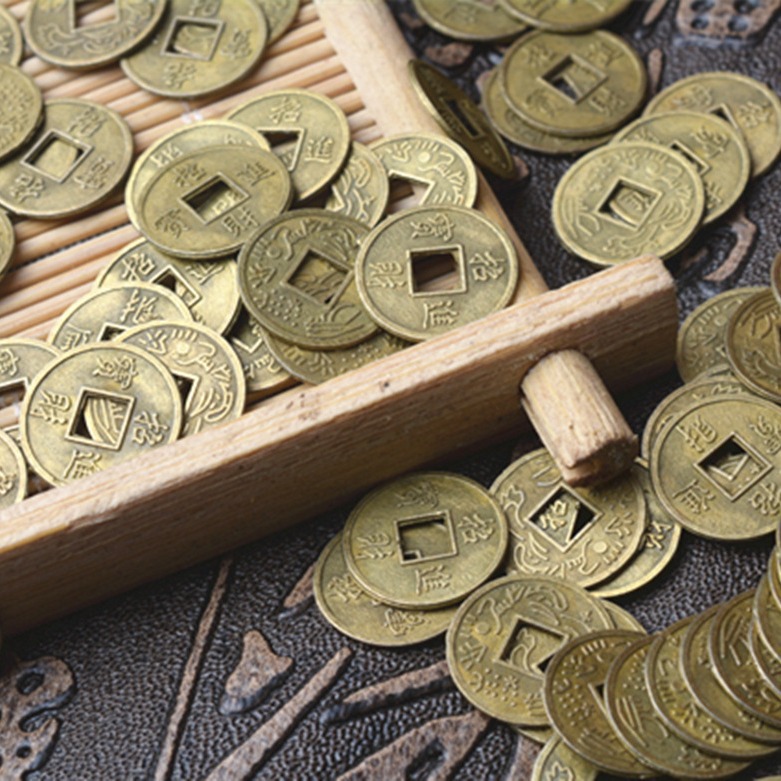 Cross-border Southeast Asian jewelry accessories alloy copper antique coins about 13mm diameter crafts diy accessories