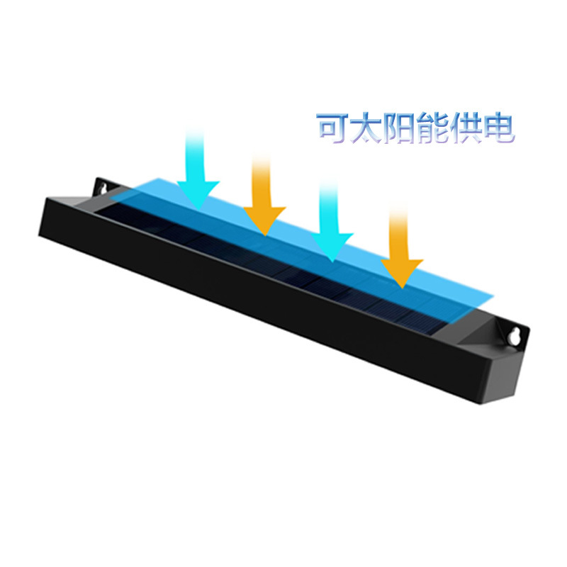 Outdoor Solar Garden Light Automatically Brightens the Dark, Warm Light Wall Light Shop Sign Lighting Atmosphere Wall Washer Light Wholesale