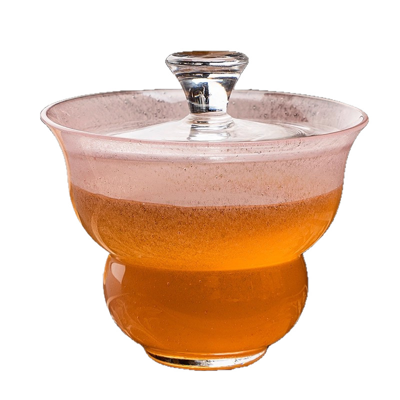 Large-Capacity Handmade Thickened Anti-Scald Creative Tea Divider Japanese Kung Fu Tea Ceremony Bubble Glass Fair Cup
