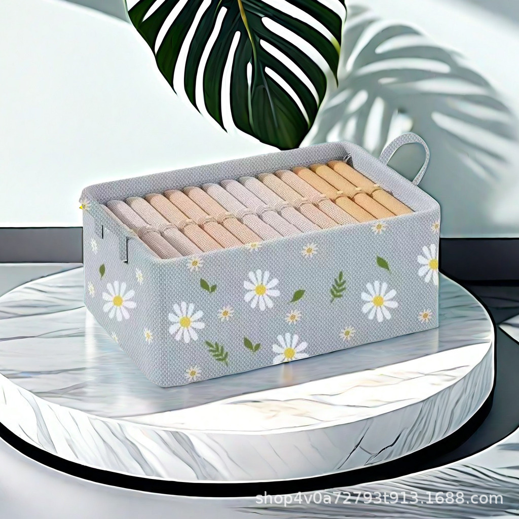 Clothes Storage Box Large Drawer Type Sweater Pants Organizer Wardrobe Foldable Steel Frame Clothes Storage Box