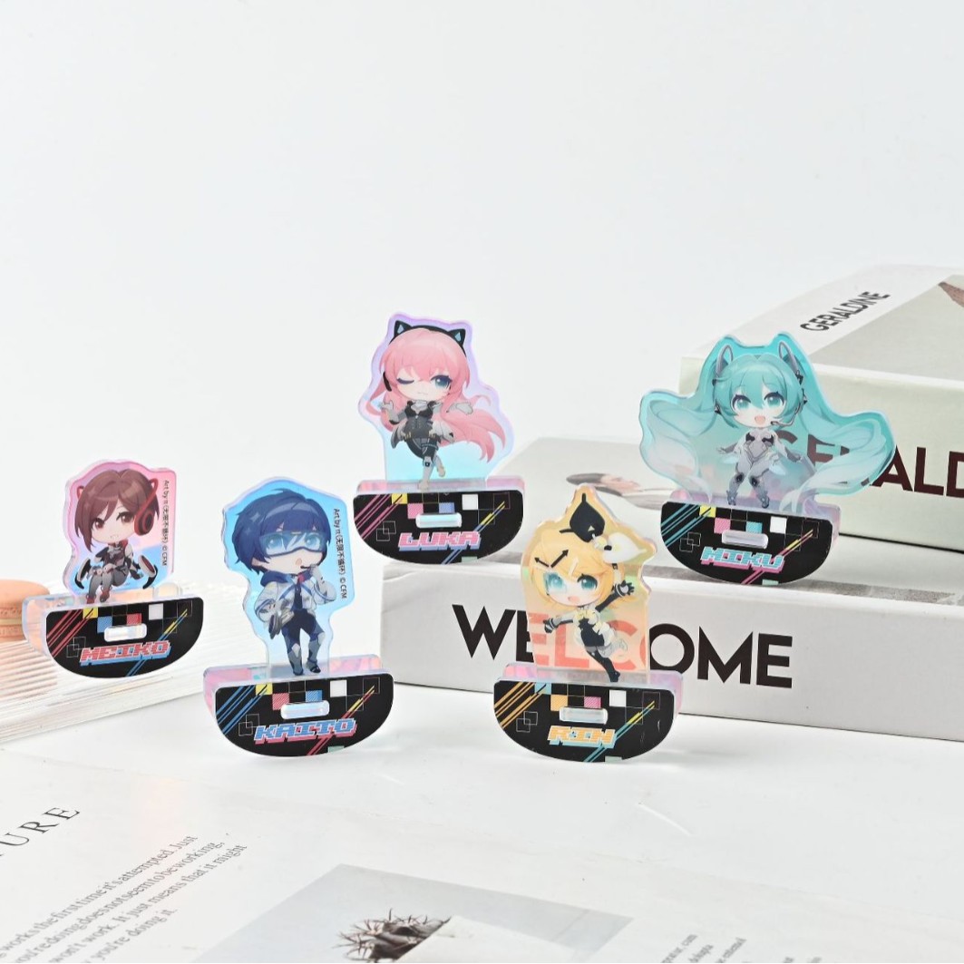 Factory Acrylic Stand Custom Desktop Ornaments Gift Keychain Pendant Customization