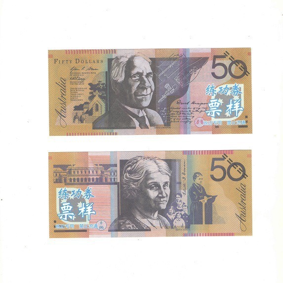 Australian Dollar Hundred-Dollar Version Brand New Foreign Banknote Foreign Currency Collectible Coin Australian Yuan Quantity Discount