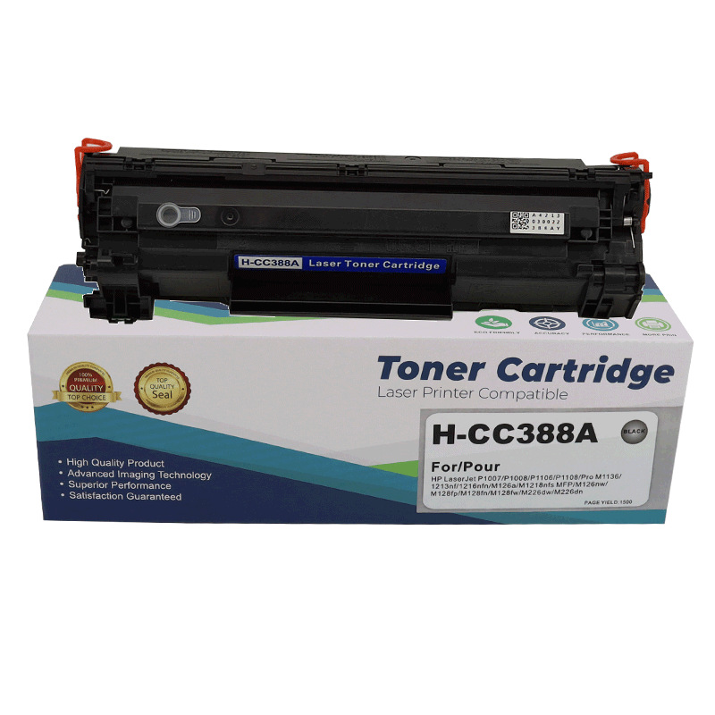 88A Toner Cartridge Hp M1136 Toner Cartridge M126A M126Nw P1106 P1007 P1008 Ink Cartridge Cc388A