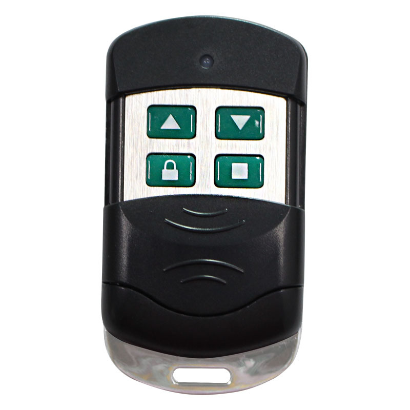 Large metal remote control 433/315m copy remote control shutter door telescopic door curtain gate
