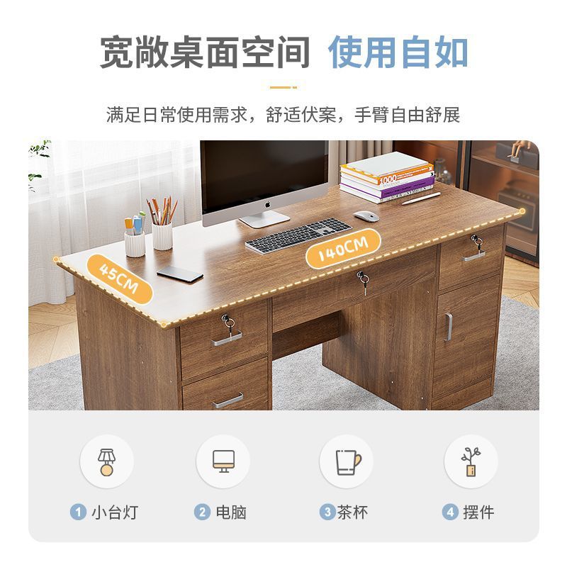 Desktop Computer Desk Office Desk Home Simple Workbench Student Rental Desk Writing Bedroom Desk Cross-Border