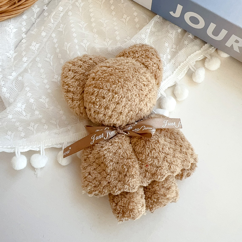 Bear towel hand gift pineapple check wedding gift birthday gift shop gift box opening activities small gifts wholesale