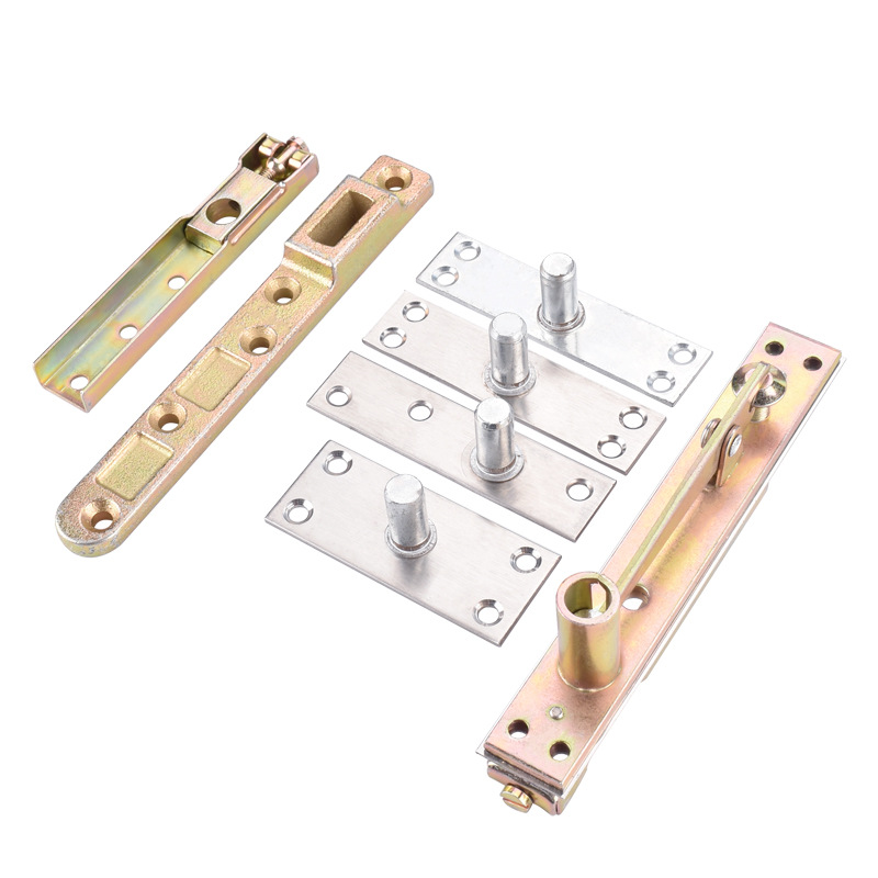 Glass door top shaft piece upper shaft spring hardware fittings connector simple door shaft stainless steel fixed shaft