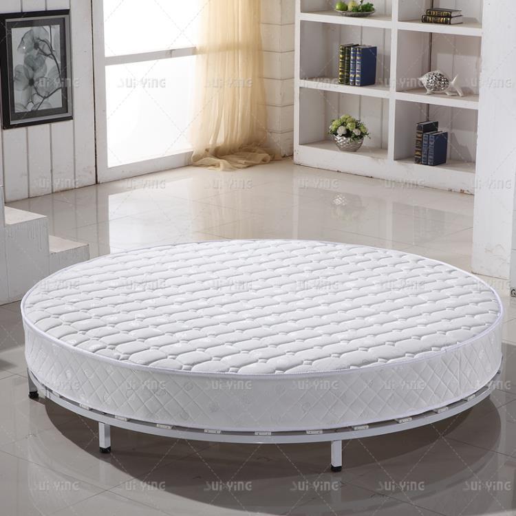 Оптовая продажа больших круглых свадебных кроватей от производителей Шунде. Гостиничные двойные складные латексные пружинные подушки