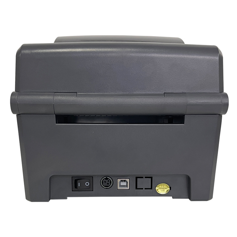 Yiwei E75/E76 Thermal Transfer Label Printer Silver Paper Coated Paper Clothing Hang Tag Wash Label Ribbon