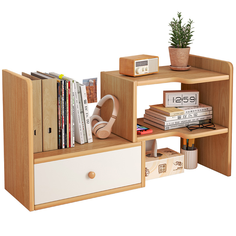 Desktop Bookshelf Desktop Storage Rack Office Desk Storage Rack Dormitory Good Things Study Table Multi-layer Small Rack Layered Rack