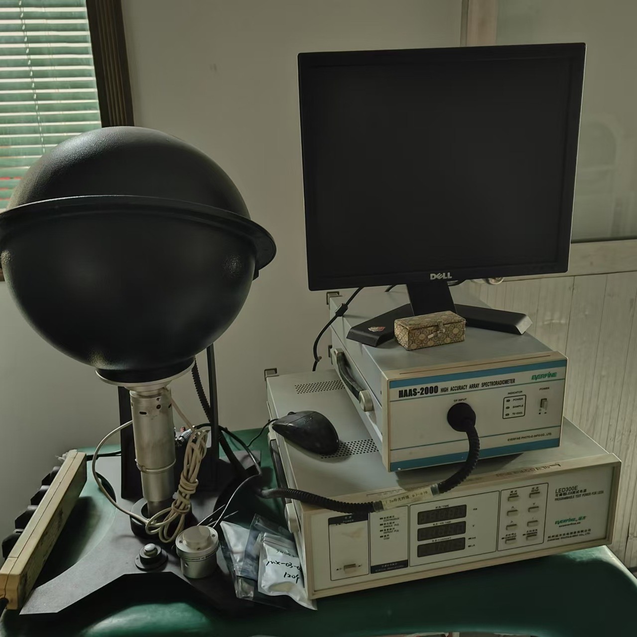 Передача дистанционной интегрирующей сферы Haas-2000, система анализа светодиодов спектрометра, б/у оборудование