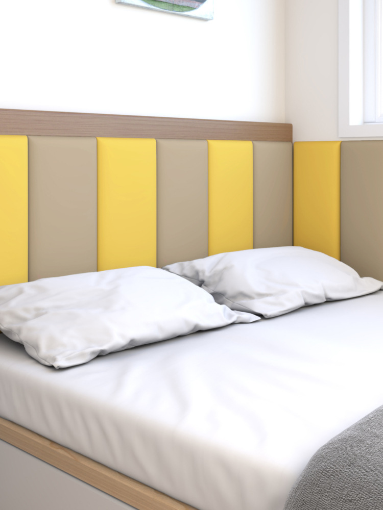Anti-Collision Wall Sticker Soft Package Self-Adhesive Bedside Tatami Soft Package Wall Surround Kidsren's 3D Stereo Wall Sticker Backrest Environmentally Friendly