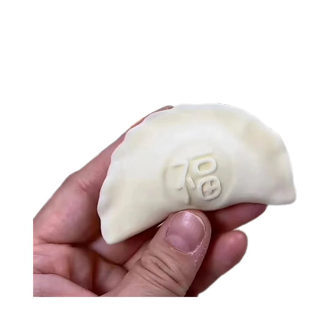 DIY Mold, Thickened Metal Dumpling Skin Stamp, Household Rolling Pin, "Fortune and Wealth" Pasta Tool, Home Essential