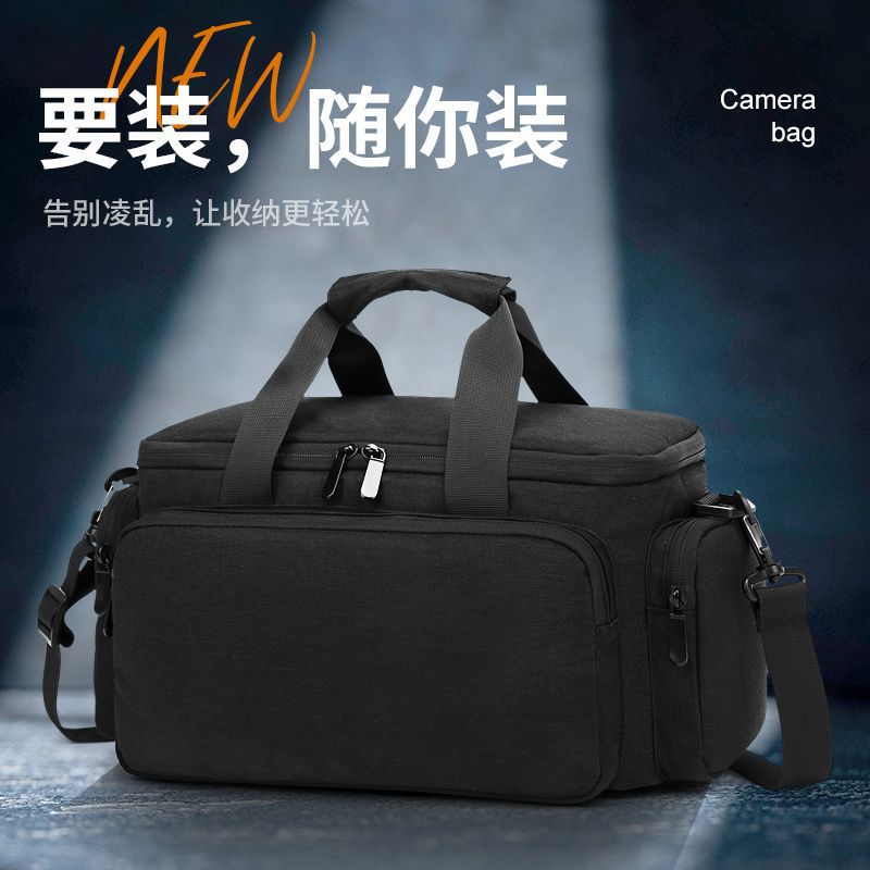 Новая портативная сумка для камеры, оптовая, утолщенная, большая емкость, сумка-мессенджер SLR