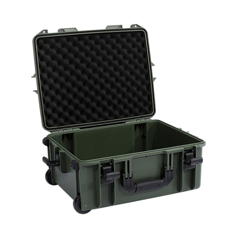 Plastic Shield Direct Supply Safety Box Military Green Photography Equipment Box SLR Tool Protection Box Instrument Protection Box