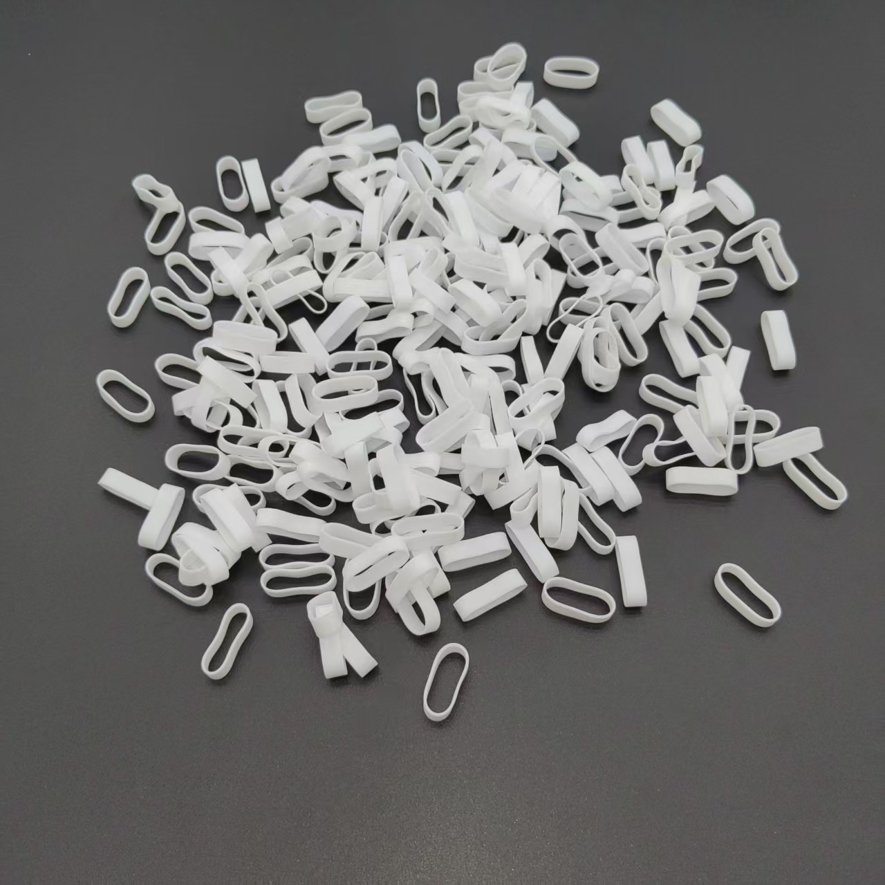 High Temperature Silicone Rubber Band Silicone Cable Tie Data Cable Leather Case Silicone Leather Ring Silicone USB Cable Tie