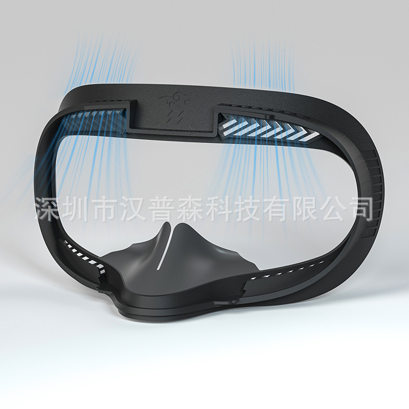 Совместимая маска для глаз Oculus Quest 2, дышащая, замена, мягкий защитный чехол, аксессуар для крепления