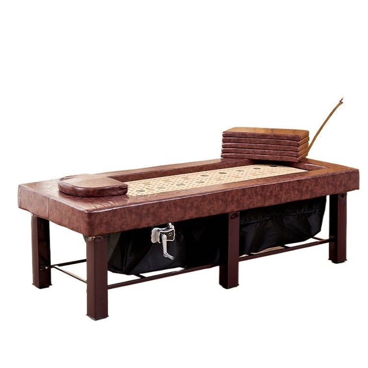 Special Bed for Chinese Medicine Fumigation, Moxibustion Bed, Whole Body Moxibustion, Home Physiotherapy Bed, Beauty Salon Special Health Massage Sweat Steaming Bed
