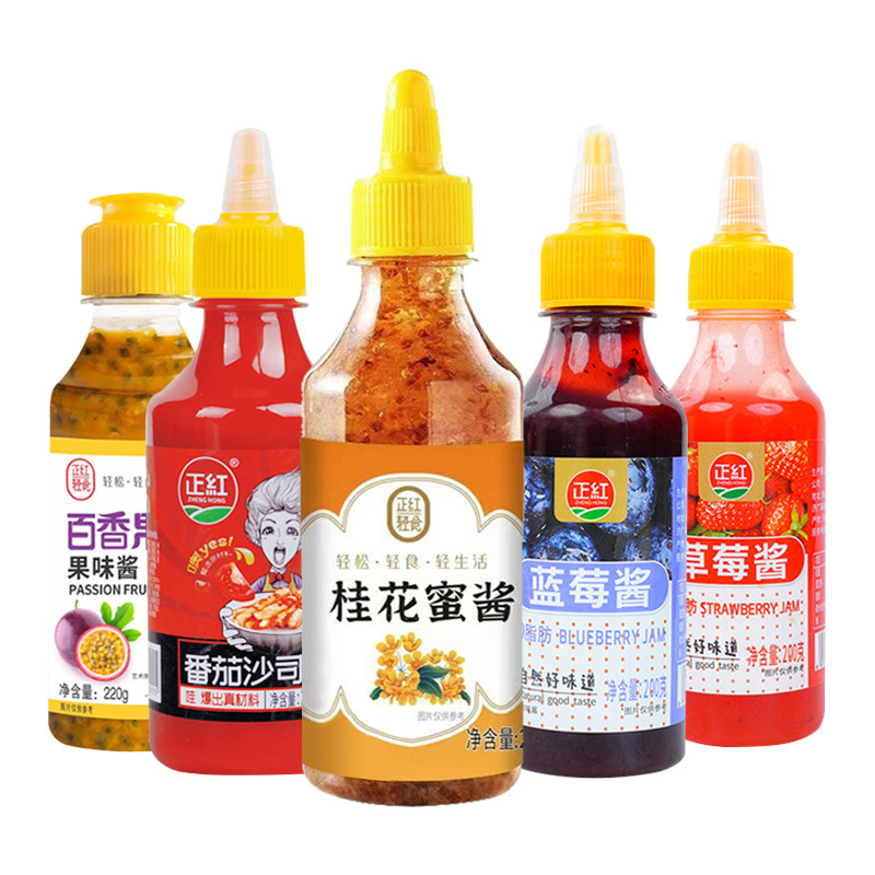 Osmanthus honey sauce 300g combination multi-specification breakfast toast bread breakfast baking shop salad jam wholesale