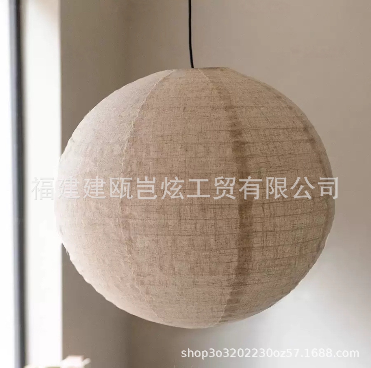 Люстра в стиле ваби-саби из хлопка и льна для ресторана, японский простой дизайнерский декоративный арт, белая складная тканевая лампа для дома