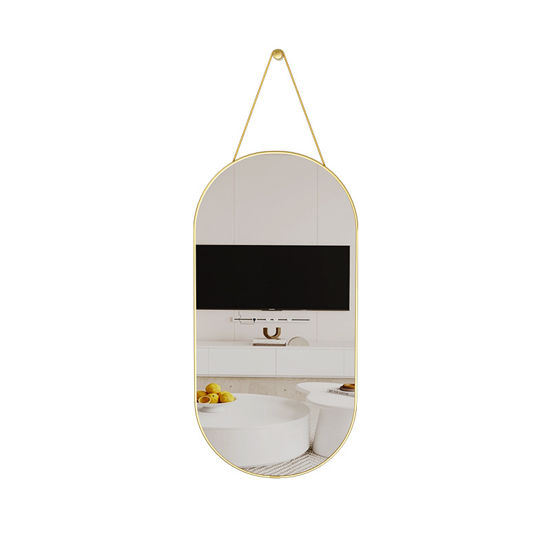 Dressing Mirror Wall-mounted Home ins Style Student Dormitory Fitting Mirror Room Bedroom Wall-mounted Full-length Mirror