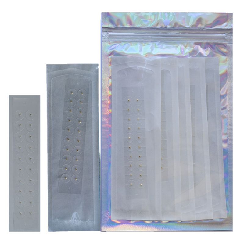 Transparent Ear Sticker Acupoint Pressure Stimulation Sticker Ear Acupoint Sticker Bead Sticker Stone Sticker Gold Bead Silver Bean Sticker