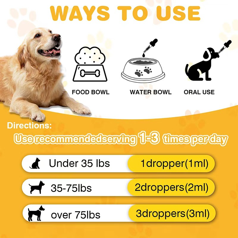 Amazon's Hottest Cross-Border Pet Dog Yeast Infection Drops Yeast Infection Treatment