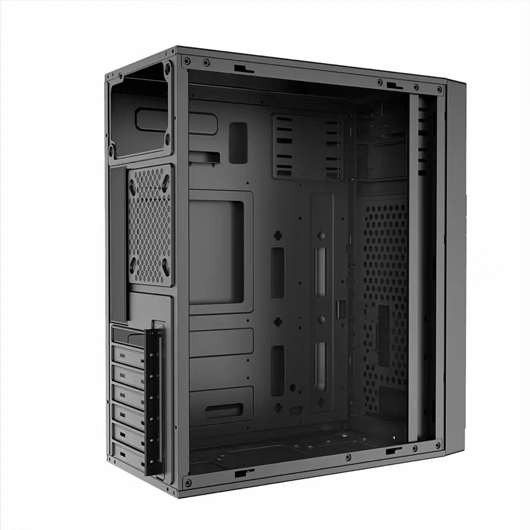 V7 desktop computer host large chassis Internet cafe Atx game Office business empty chassis wholesale back line 2.0