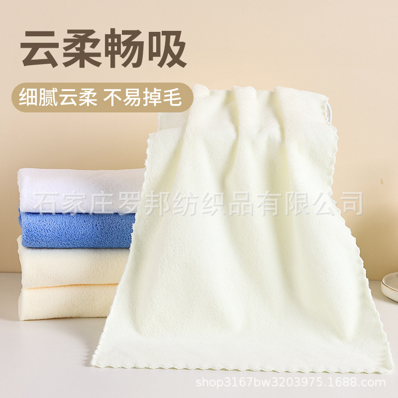 Одноразовые и стираемые полотенца из кораллового флиса для бань, гостиниц и массажных салонов, однотонные, с подарочной обрезкой