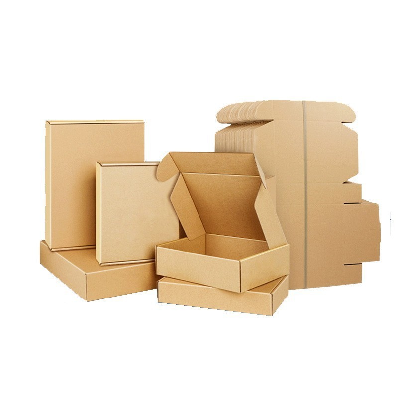 Aircraft Box Spot Wholesale Sf Express Packaging Box Tape-Free Carton Large Size Three-Layer Kk Super Hard Aircraft Box