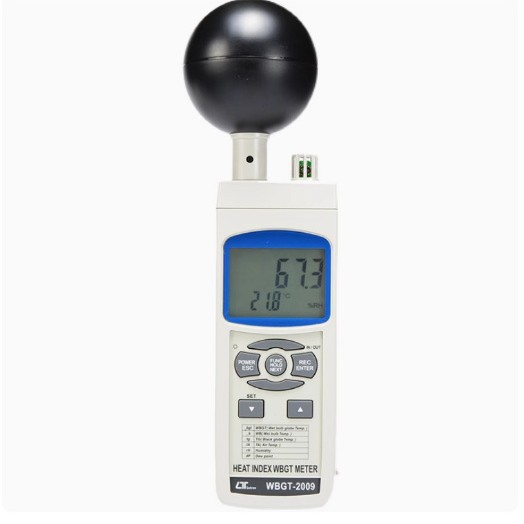 Taiwan Luchang Wbgt-2009 Wet Bulb Black Ball Thermal Strength Thermometer Indoor Heat Index Tester Thermal Radiometer