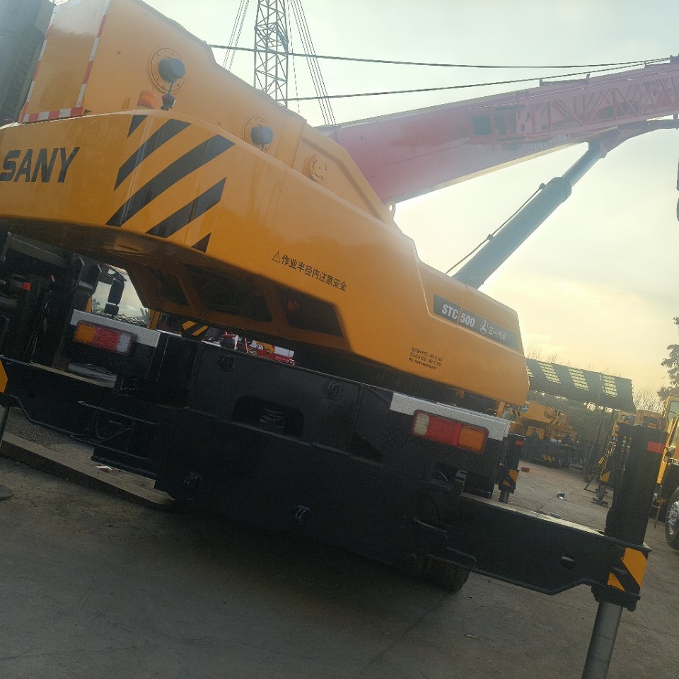 Crane Sany Sany 50 Tons Second-Hand Crane Stc750 Second-Hand Car Crane