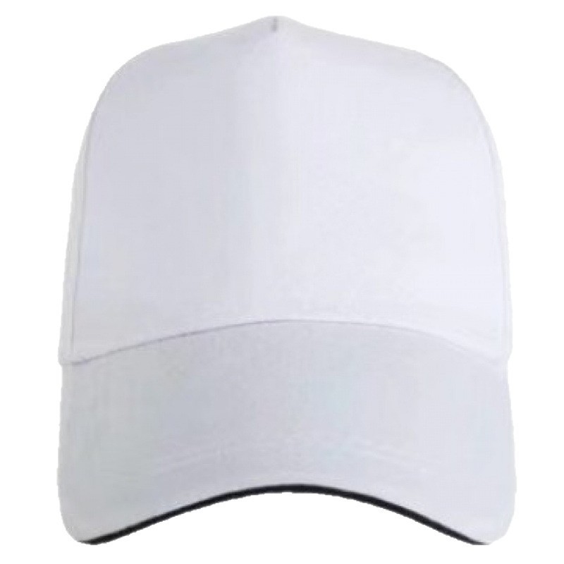 Advertising Cultural Shirts with Custom Printed Logos, High-Quality Cross-Border Cotton Hats, Plain Baseball Caps, Factory Batch