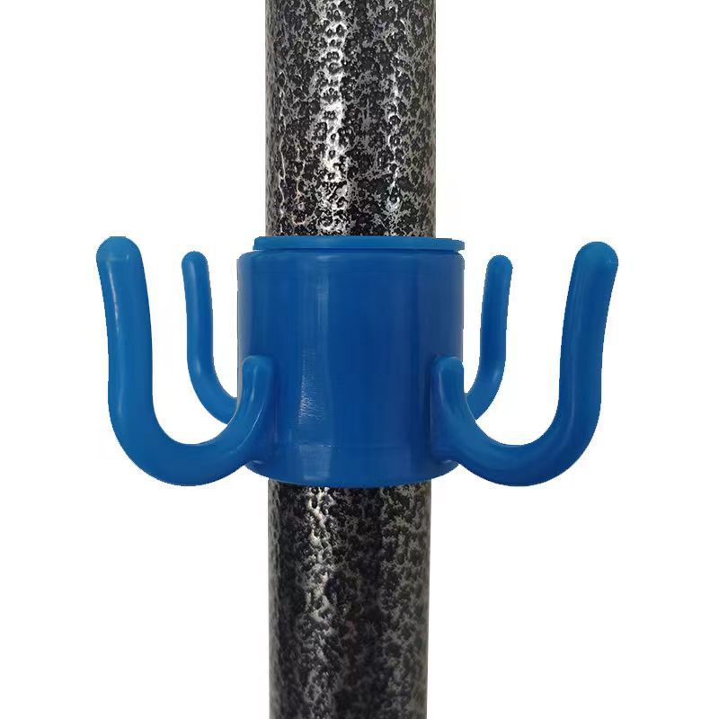 Dropshipping Cross-Border Beach Umbrella Anchor Middle Pole Four-Corner Hook Courtyard Umbrella Plastic Four-Corner Hook Accessories Beach Umbrella Hook