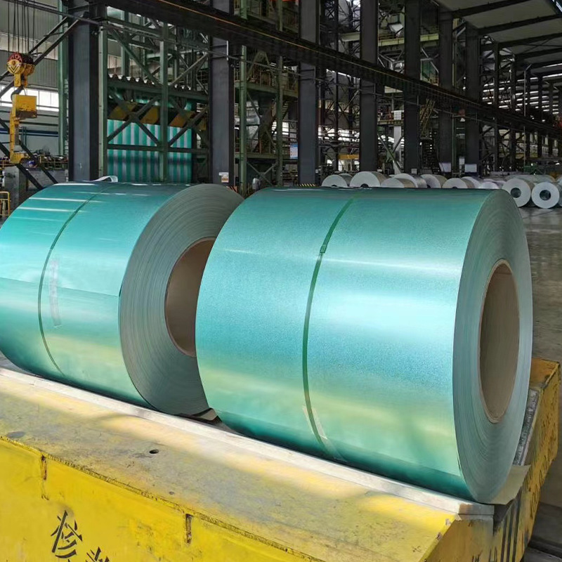 55% Aluminum-Zinc Alloy Steel Coil Galvanized Sheet Processing Hot-Dip Galvanized Coil Galvanized Iron Sheet Silicon-Zinc Layer Steel Al Hard High Strength