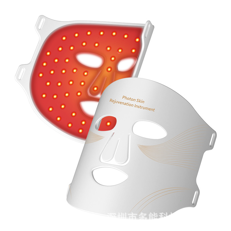 Cross-Border Seven-Color Light Phototherapy Mask Skin Rejuvenation Instrument Beauty Mask Household Photon Beauty Instrument Led Mask Instrument