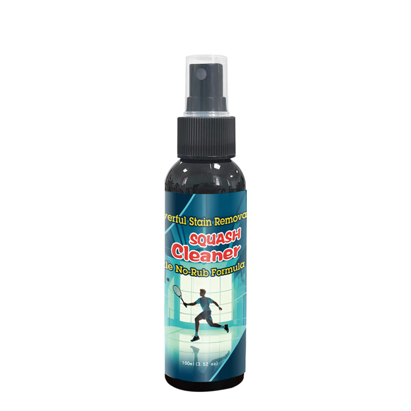 English Version Cross-Border Customized Oem Squash Cleaner Sports Cleaning Agent Spray Factory Direct Supply Foreign Trade Cleaner