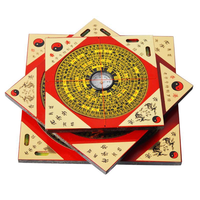 Wholesale Genuine Professional Feng Shui Compass, Hong Kong Tongsheng Compass with Pure Copper Panel and High-Grade Bakelite, Low-Cost Magnetic Field