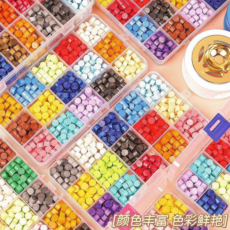 Fire paint seal wax grain set fire paint seal head candle wax grain fire paint furnace fire paint wax grain full set Wholesale