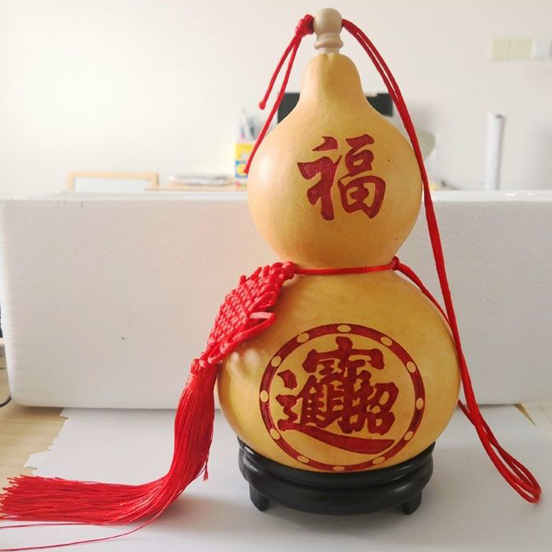 Plastic gourd base spot wholesale crystal ball base walnut base ornaments with a variety of specifications