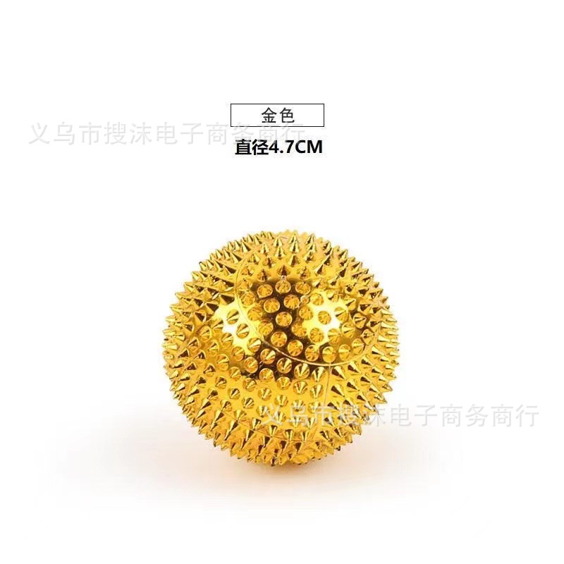 Spot Cross-border Hot Selling Hand Magnetic Massage Ball Thorn Ball ABS Massage Ball Physiotherapy Hand Massage Ball Bulk